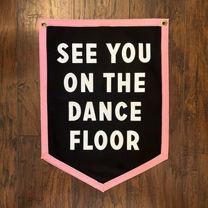 Oxford Pennant ‘See You on the Dance Floor’ Camp Flag